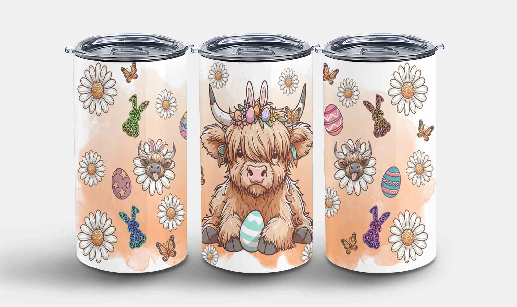 Highland Cow Easter-10378